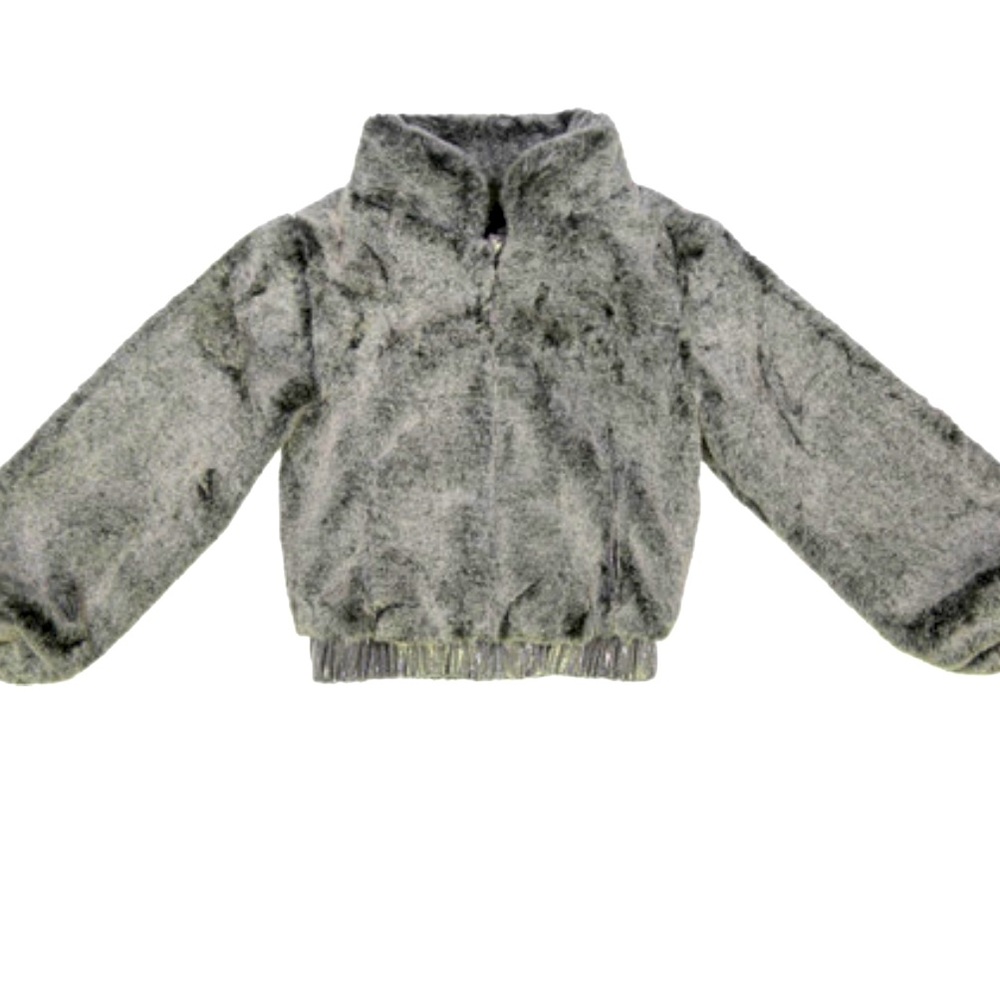 NWT Imoga Girls Charcoal Franco Jacket - Size 10